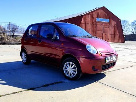 Красный Дэу Матиз, объемом двигателя 0.8 л и пробегом 58 тыс. км за 2900 $, фото 1 на Automoto.ua