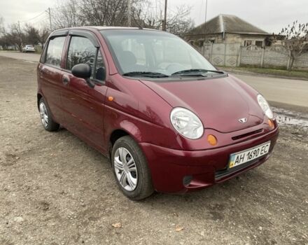 Червоний Деу Матіз, об'ємом двигуна 0.8 л та пробігом 100 тис. км за 1800 $, фото 1 на Automoto.ua