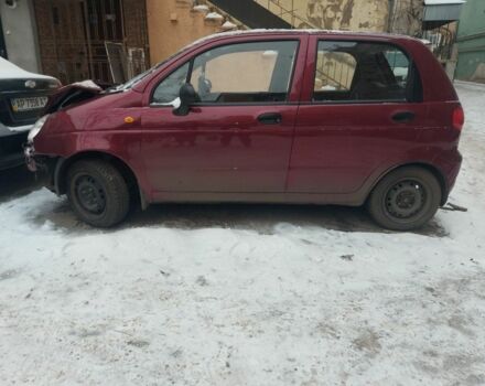 Червоний Деу Матіз, об'ємом двигуна 1 л та пробігом 58 тис. км за 1200 $, фото 1 на Automoto.ua