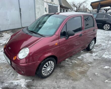 Красный Дэу Матиз, объемом двигателя 0.8 л и пробегом 95 тыс. км за 2999 $, фото 1 на Automoto.ua