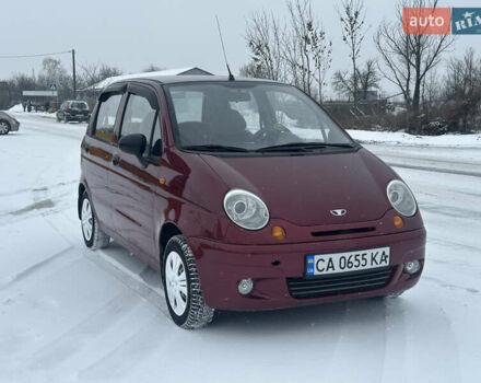 Червоний Деу Матіз, об'ємом двигуна 0.8 л та пробігом 150 тис. км за 2100 $, фото 1 на Automoto.ua