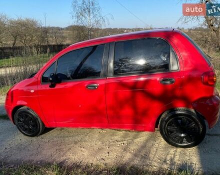 Красный Дэу Матиз, объемом двигателя 0.8 л и пробегом 103 тыс. км за 2650 $, фото 1 на Automoto.ua
