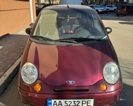 Красный Дэу Матиз, объемом двигателя 0.8 л и пробегом 128 тыс. км за 2200 $, фото 1 на Automoto.ua