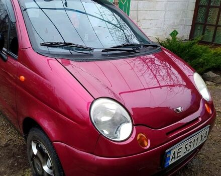 Красный Дэу Матиз, объемом двигателя 0.8 л и пробегом 99 тыс. км за 2600 $, фото 1 на Automoto.ua