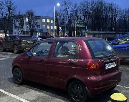 Красный Дэу Матиз, объемом двигателя 0.8 л и пробегом 71 тыс. км за 3200 $, фото 1 на Automoto.ua