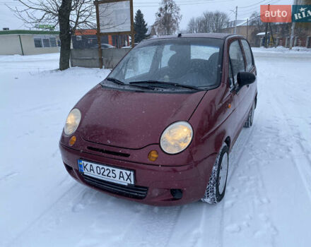 Червоний Деу Матіз, об'ємом двигуна 0.8 л та пробігом 130 тис. км за 2350 $, фото 1 на Automoto.ua