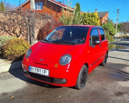 Червоний Деу Матіз, об'ємом двигуна 0.8 л та пробігом 100 тис. км за 3200 $, фото 1 на Automoto.ua