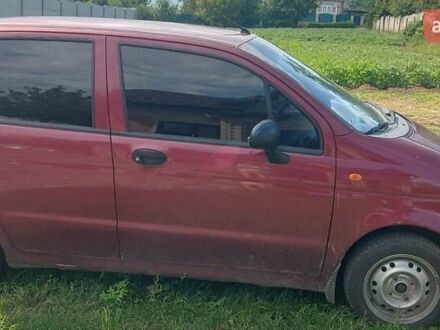 Красный Дэу Матиз, объемом двигателя 0.8 л и пробегом 92 тыс. км за 3000 $, фото 1 на Automoto.ua
