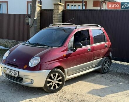 Червоний Деу Матіз, об'ємом двигуна 0.8 л та пробігом 75 тис. км за 2499 $, фото 1 на Automoto.ua