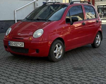 Красный Дэу Матиз, объемом двигателя 0.8 л и пробегом 200 тыс. км за 1999 $, фото 1 на Automoto.ua