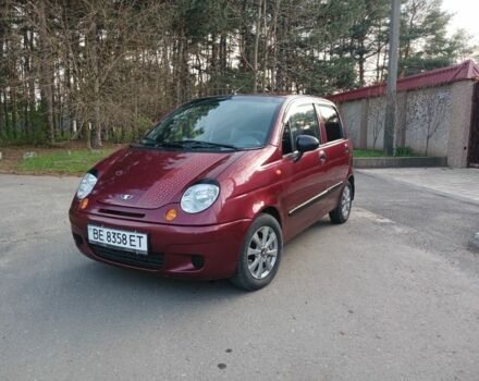 Красный Дэу Матиз, объемом двигателя 0.8 л и пробегом 150 тыс. км за 2999 $, фото 1 на Automoto.ua