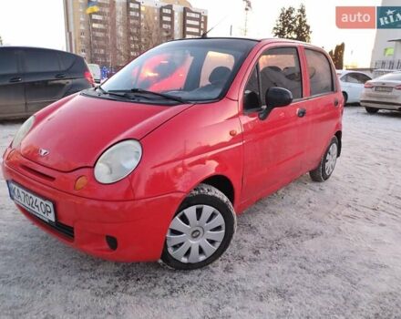 Червоний Деу Матіз, об'ємом двигуна 0.8 л та пробігом 146 тис. км за 2400 $, фото 1 на Automoto.ua