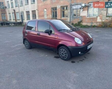 Красный Дэу Матиз, объемом двигателя 0.8 л и пробегом 111 тыс. км за 2600 $, фото 1 на Automoto.ua