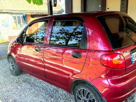 Красный Дэу Матиз, объемом двигателя 0.8 л и пробегом 81 тыс. км за 2500 $, фото 1 на Automoto.ua