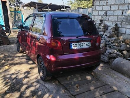 Червоний Деу Матіз, об'ємом двигуна 0.8 л та пробігом 150 тис. км за 3000 $, фото 1 на Automoto.ua