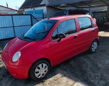 Червоний Деу Матіз, об'ємом двигуна 0.8 л та пробігом 156 тис. км за 2700 $, фото 1 на Automoto.ua