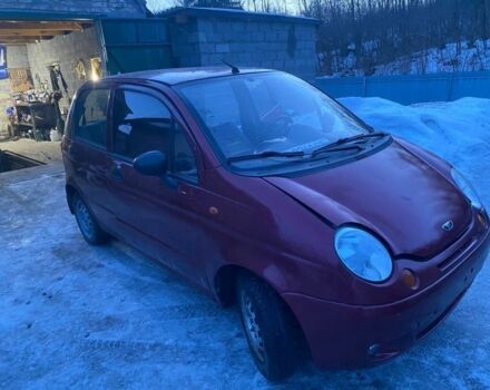 Червоний Деу Матіз, об'ємом двигуна 0.8 л та пробігом 69 тис. км за 1000 $, фото 1 на Automoto.ua