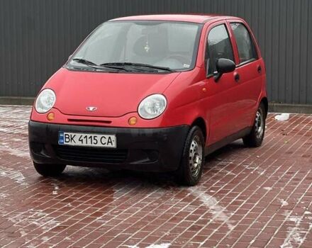 Червоний Деу Матіз, об'ємом двигуна 0.8 л та пробігом 96 тис. км за 2300 $, фото 1 на Automoto.ua