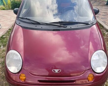 Красный Дэу Матиз, объемом двигателя 0.8 л и пробегом 169 тыс. км за 2000 $, фото 1 на Automoto.ua