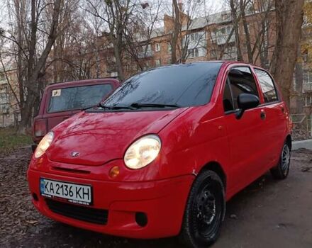 Красный Дэу Матиз, объемом двигателя 0.8 л и пробегом 74 тыс. км за 2600 $, фото 1 на Automoto.ua