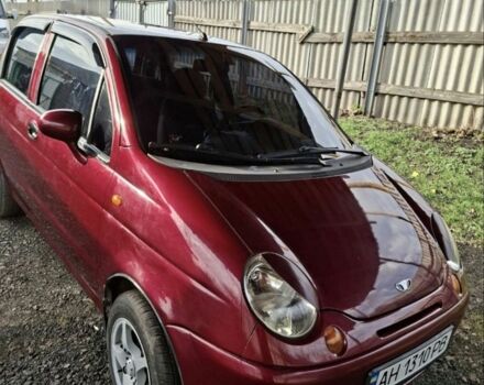 Червоний Деу Матіз, об'ємом двигуна 0.8 л та пробігом 120 тис. км за 3199 $, фото 1 на Automoto.ua