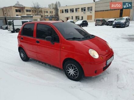 Червоний Деу Матіз, об'ємом двигуна 0.8 л та пробігом 74 тис. км за 1800 $, фото 1 на Automoto.ua