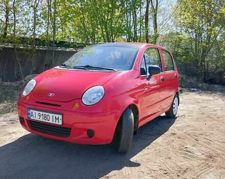Червоний Деу Матіз, об'ємом двигуна 0.8 л та пробігом 160 тис. км за 2900 $, фото 1 на Automoto.ua