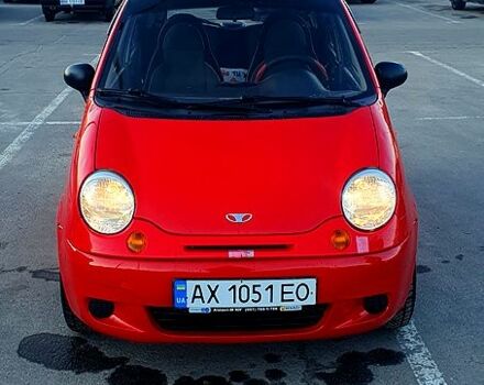 Красный Дэу Матиз, объемом двигателя 0.8 л и пробегом 125 тыс. км за 2500 $, фото 1 на Automoto.ua