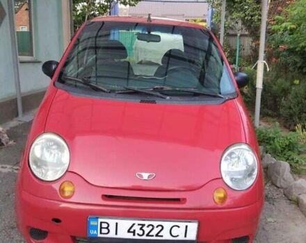 Червоний Деу Матіз, об'ємом двигуна 0.8 л та пробігом 145 тис. км за 1200 $, фото 1 на Automoto.ua