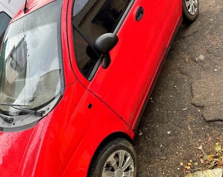 Красный Дэу Матиз, объемом двигателя 0.8 л и пробегом 140 тыс. км за 2000 $, фото 1 на Automoto.ua