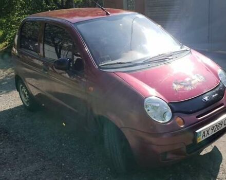 Красный Дэу Матиз, объемом двигателя 0.8 л и пробегом 30 тыс. км за 2500 $, фото 1 на Automoto.ua