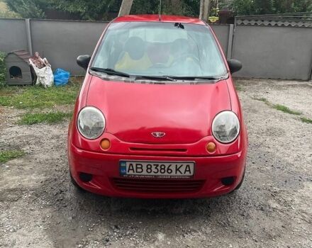 Червоний Деу Матіз, об'ємом двигуна 0.8 л та пробігом 123 тис. км за 1600 $, фото 1 на Automoto.ua