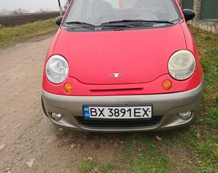 Червоний Деу Матіз, об'ємом двигуна 1 л та пробігом 110 тис. км за 2700 $, фото 1 на Automoto.ua