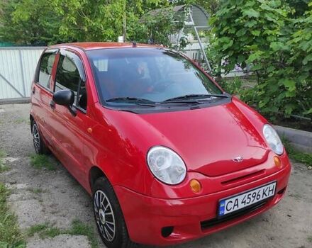 Красный Дэу Матиз, объемом двигателя 0.8 л и пробегом 66 тыс. км за 2600 $, фото 1 на Automoto.ua
