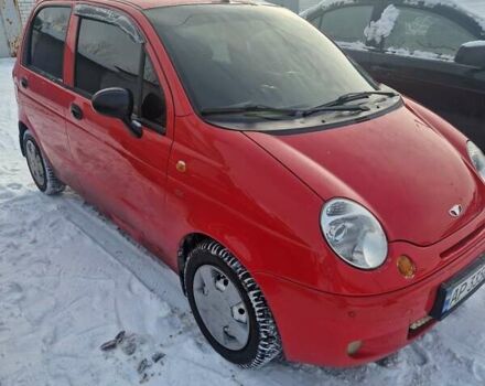 Червоний Деу Матіз, об'ємом двигуна 0.8 л та пробігом 152 тис. км за 3500 $, фото 1 на Automoto.ua