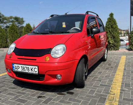 Красный Дэу Матиз, объемом двигателя 0.8 л и пробегом 113 тыс. км за 3899 $, фото 1 на Automoto.ua