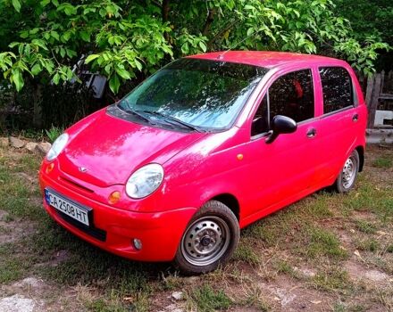 Красный Дэу Матиз, объемом двигателя 0.8 л и пробегом 82 тыс. км за 2200 $, фото 1 на Automoto.ua