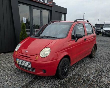 Червоний Деу Матіз, об'ємом двигуна 0.8 л та пробігом 64 тис. км за 3500 $, фото 1 на Automoto.ua
