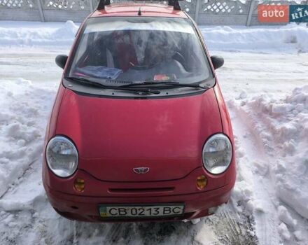 Червоний Деу Матіз, об'ємом двигуна 0.8 л та пробігом 146 тис. км за 3000 $, фото 1 на Automoto.ua