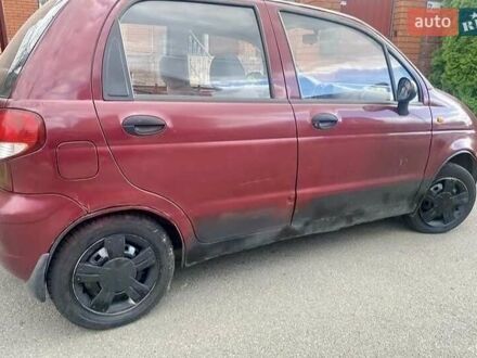 Червоний Деу Матіз, об'ємом двигуна 0.8 л та пробігом 140 тис. км за 1100 $, фото 1 на Automoto.ua