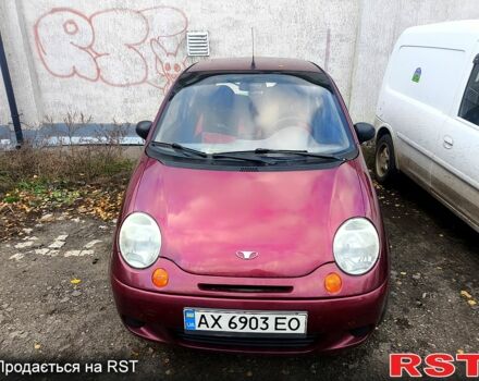 Красный Дэу Матиз, объемом двигателя 0.8 л и пробегом 0 тыс. км за 1000 $, фото 1 на Automoto.ua