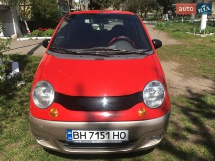 Красный Дэу Матиз, объемом двигателя 1 л и пробегом 140 тыс. км за 2700 $, фото 1 на Automoto.ua