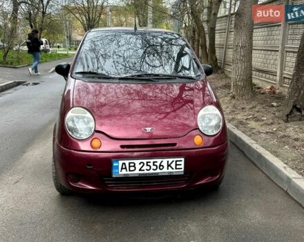 Красный Дэу Матиз, объемом двигателя 0.8 л и пробегом 65 тыс. км за 3200 $, фото 1 на Automoto.ua