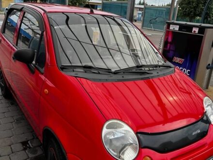 Червоний Деу Матіз, об'ємом двигуна 0.8 л та пробігом 94 тис. км за 2300 $, фото 1 на Automoto.ua