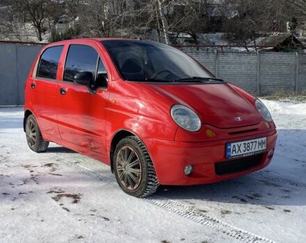 Червоний Деу Матіз, об'ємом двигуна 0.8 л та пробігом 84 тис. км за 3500 $, фото 1 на Automoto.ua