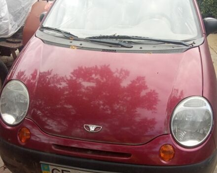 Красный Дэу Матиз, объемом двигателя 0.8 л и пробегом 42 тыс. км за 2500 $, фото 1 на Automoto.ua