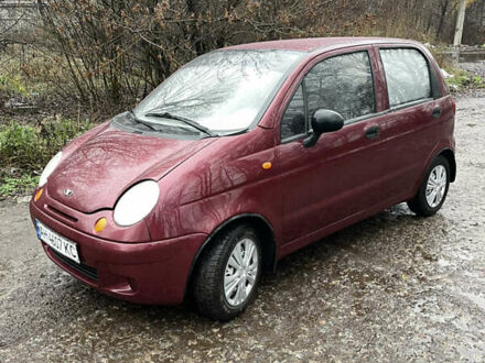 Червоний Деу Матіз, об'ємом двигуна 0.8 л та пробігом 177 тис. км за 1700 $, фото 1 на Automoto.ua