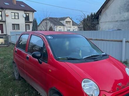 Червоний Деу Матіз, об'ємом двигуна 0.8 л та пробігом 128 тис. км за 800 $, фото 1 на Automoto.ua