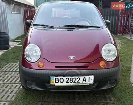 Красный Дэу Матиз, объемом двигателя 0.8 л и пробегом 44 тыс. км за 1850 $, фото 1 на Automoto.ua