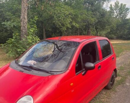 Червоний Деу Матіз, об'ємом двигуна 0.8 л та пробігом 65 тис. км за 2600 $, фото 1 на Automoto.ua